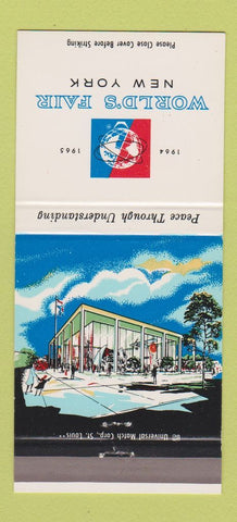 Matchbook Cover - 1964 New York World's Fair Missouri Building 30 Strike