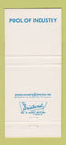 Matchbook Cover - 1964 New York World's Fair Pool of Industry 30 Strike