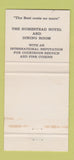 Matchbook Cover - Gammon Motel Banff AB 30 Strike