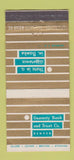 Matchbook Cover - Guaranty Bank and Trust Denver Colorado 30 Stick
