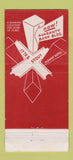 Matchbook Cover - Guaranty Bank and Trust Denver Colorado 30 Stick