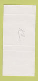 Matchbook Cover - Kingfisher Motel Restaurant Digby NS SAMPLE 30 Strike
