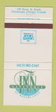 Matchbook Cover - Inn at Water's Edge Gananoque ON 30 Strike