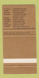 Matchbook Cover - Hotel Macdonald Emdonton AB Inglenook WEAR 30 Strike