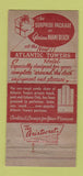 Matchbook Cover - Atlantic Towers Hotel Miami Beach FL WEAR 30 Strike