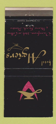 Matchbook Cover - Hotel Algiers Miami Beach FL  30 Strike