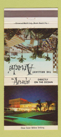 Matchbook Cover - Attache Resort Hollywood FL 30 Strike