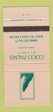 Matchbook Cover - Coco Palms Resort Hawaii 30 Strike