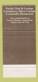 Matchbook Cover - Gateway Hotel New Orleans LA WEAR 30 Strike