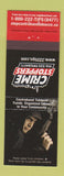 Matchbook Cover - Crime Stoppers Toronto ON
