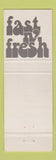 Matchbook Cover - Little Caesars Pizza Fast n Fresh