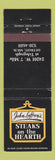 Matchbook Cover - John Laffrey's Steaks on the Hearth Detroit MI