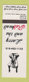 Matchbook Cover - Larry and the Redhead Great Neck NY
