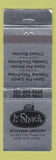 Matchbook Cover - Le Shack Restaurant Cos Cob CT WEAR