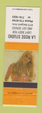Matchbook Cover - La Rose Studio Massage Winnipeg? MB? Pinup