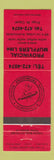 Matchbook Cover - Provincial Mufflers Drummondville QC