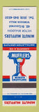 Matchbook Cover - Minute Mufflers Windsor Mills QC