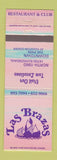 Matchbook Cover - Las Brazas Restaurant Houston TX