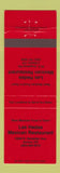Matchbook Cover - Las Hadas Mexican Restaurant Denver Colorado RED