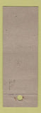 Matchbook Cover - Elks Lodge Youngstown OH STAR HOLE PUNCHED #1