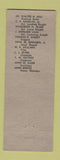 Matchbook Cover - Elks Lodge Raleigh NC