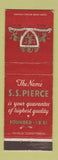 Matchbook Cover - SS Pierce Boston MA WEAR