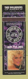 Matchbook Cover - Dollhouse Strip Clubs CHAIN girlie Andi