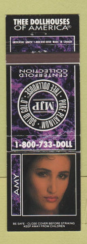 Matchbook Cover - Dollhouse Strip Clubs CHAIN girlie Amy