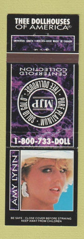 Matchbook Cover - Dollhouse Strip Clubs CHAIN girlie Amy Lynn