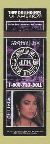 Matchbook Cover - Dollhouse Strip Clubs CHAIN girlie Chuna