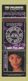 Matchbook Cover - Dollhouse Strip Clubs CHAIN girlie Sheena