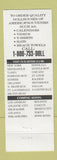 Matchbook Cover - Dollhouse Strip Clubs CHAIN girlie Malia