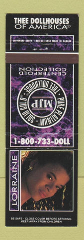 Matchbook Cover - Dollhouse Strip Clubs CHAIN girlie Lorraine