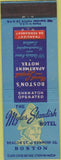 Matchbook Cover - Miles Standish Hotel Boston MA
