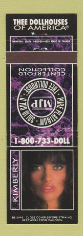 Matchbook Cover - Dollhouse Strip Clubs CHAIN girlie Kimberly