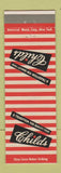 Matchbook Cover - Childs Restaurants CHAIN
