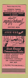Matchbook Cover - Tampa Motor Lodge FL girlie
