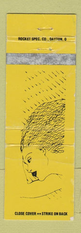 Matchbook Cover - Wind's Cafe Yellow Springs OH girlie WEAR