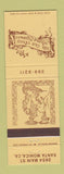 Matchbook Cover - Old Venice Noodle Company Santa Monica CA girlie