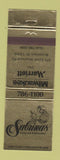 Matchbook Cover - Sabrina's Restaurant Marriott Hotel Brookfield WI