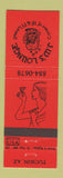 Matchbook Cover - JW's Lounge Tucson AZ girlie