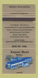 Matchbook Cover - Airport Hotel Halifax NS WEAR GOLD 30 Strike