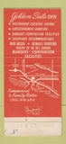Matchbook Cover - Golden Sails Inn Resort Long Beach CA 30 Strike