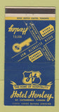 Matchbook Cover - Hotel Henley St Catharines ON 30 Strike
