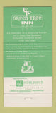 Matchbook Cover - Green Tree Inn Victorville CA 30 Strike