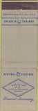 Matchbook Cover - General Electric 75 Yr Anniversary