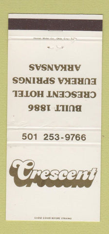 Matchbook Cover - Crescent Hotel Eureka Springs AR 30 Strike