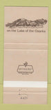 Matchbook Cover - Lodge of the Four Seasons Lake Ozark MO WEAR 30 Strike