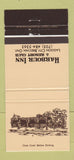 Matchbook Cover - Harbour Inn Resort Club Lagoon City Brechin ON WEAR 30 Strike