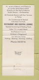 Matchbook Cover - Coronado Motor Hotel Fort Walton Beach FL 30 Strike